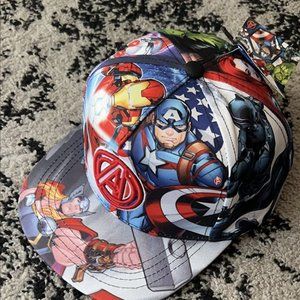 Marvel Legends Captain America, Ironman, Avengers, Hulk Baseball Cap Boys Youth